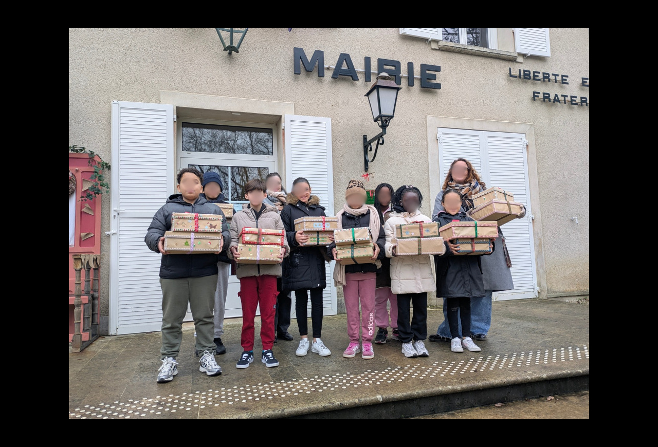 Les boites solidaires de Noël