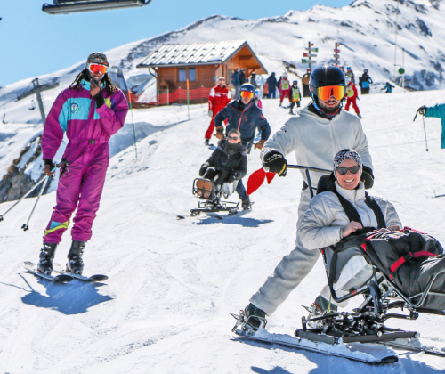 Séjour sport d'hiver inclusif