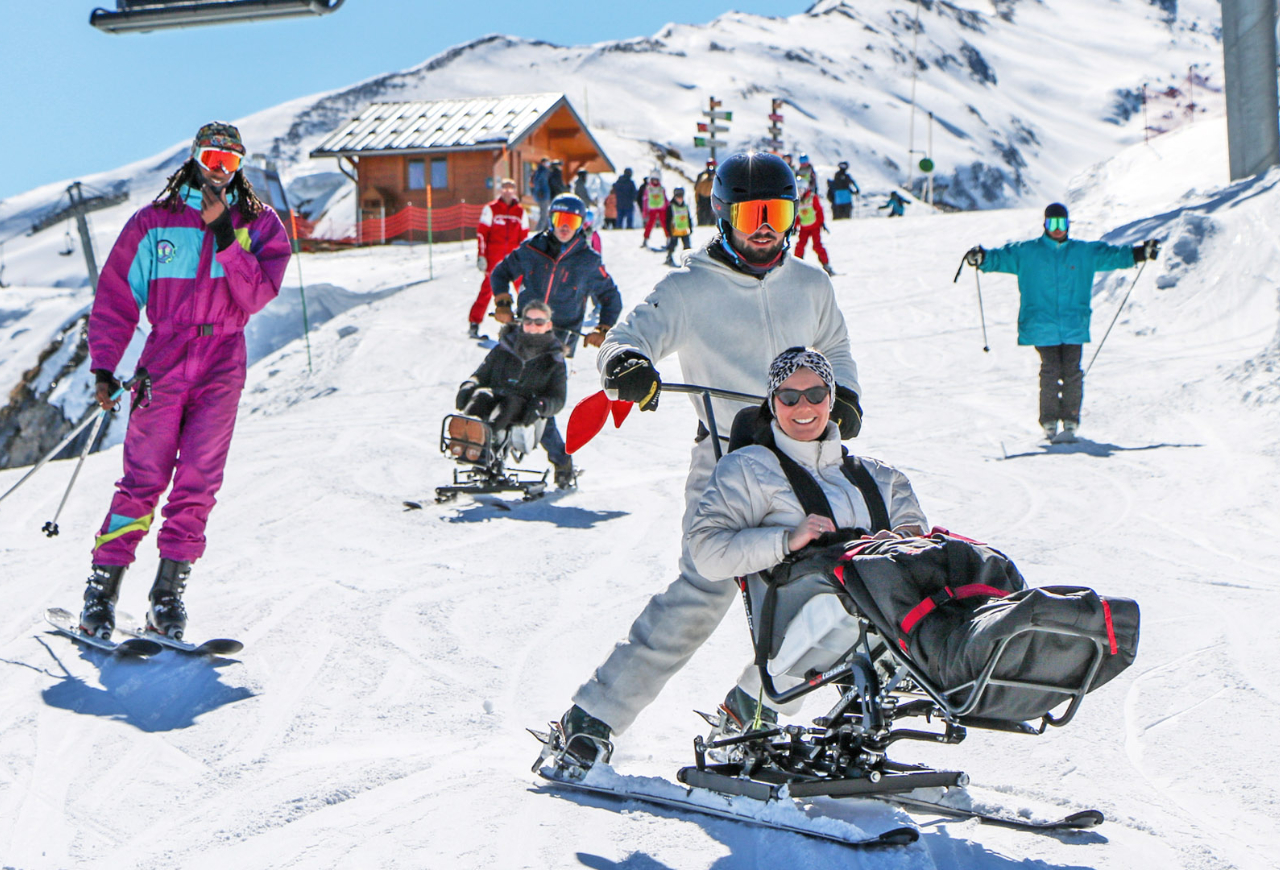 Séjour sport d'hiver inclusif
