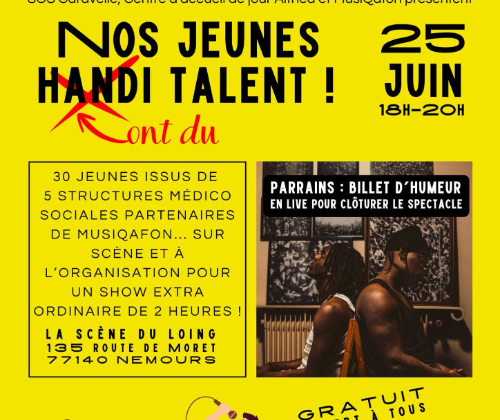 "Nos jeunes ont du talent" à Nemours