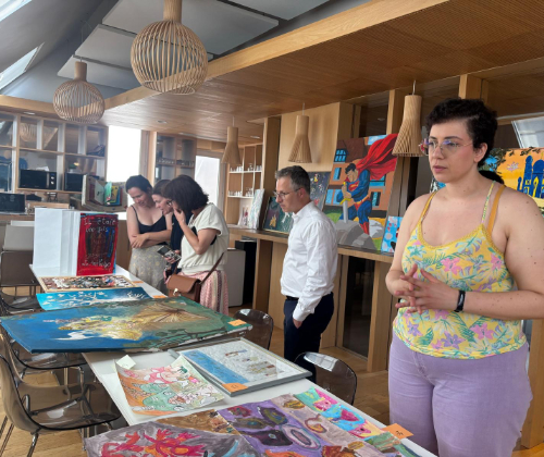 Jury du 23e concours de peinture Léopold Bellan