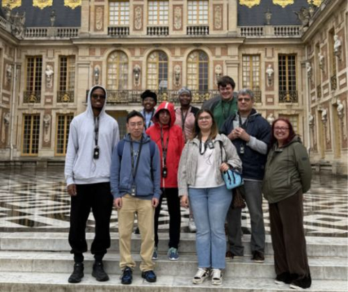 Le Pôle épilepsie de Créteil en visite au château de Versailles