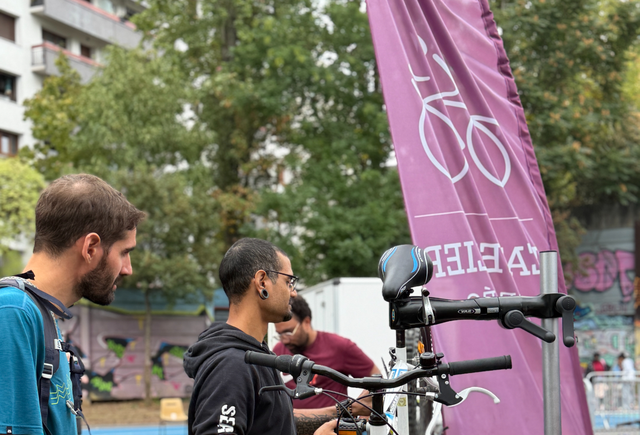 L'Atelier de Léo à la Fête du Vélo du 13e